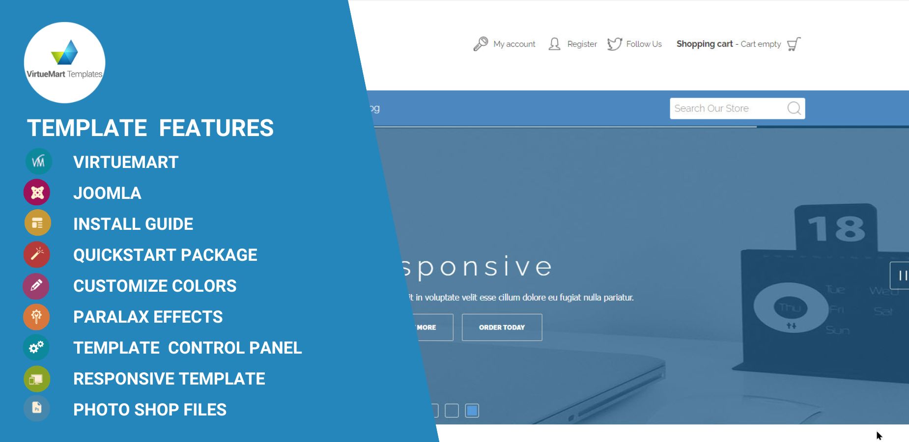 Flexo Virtuemart Template