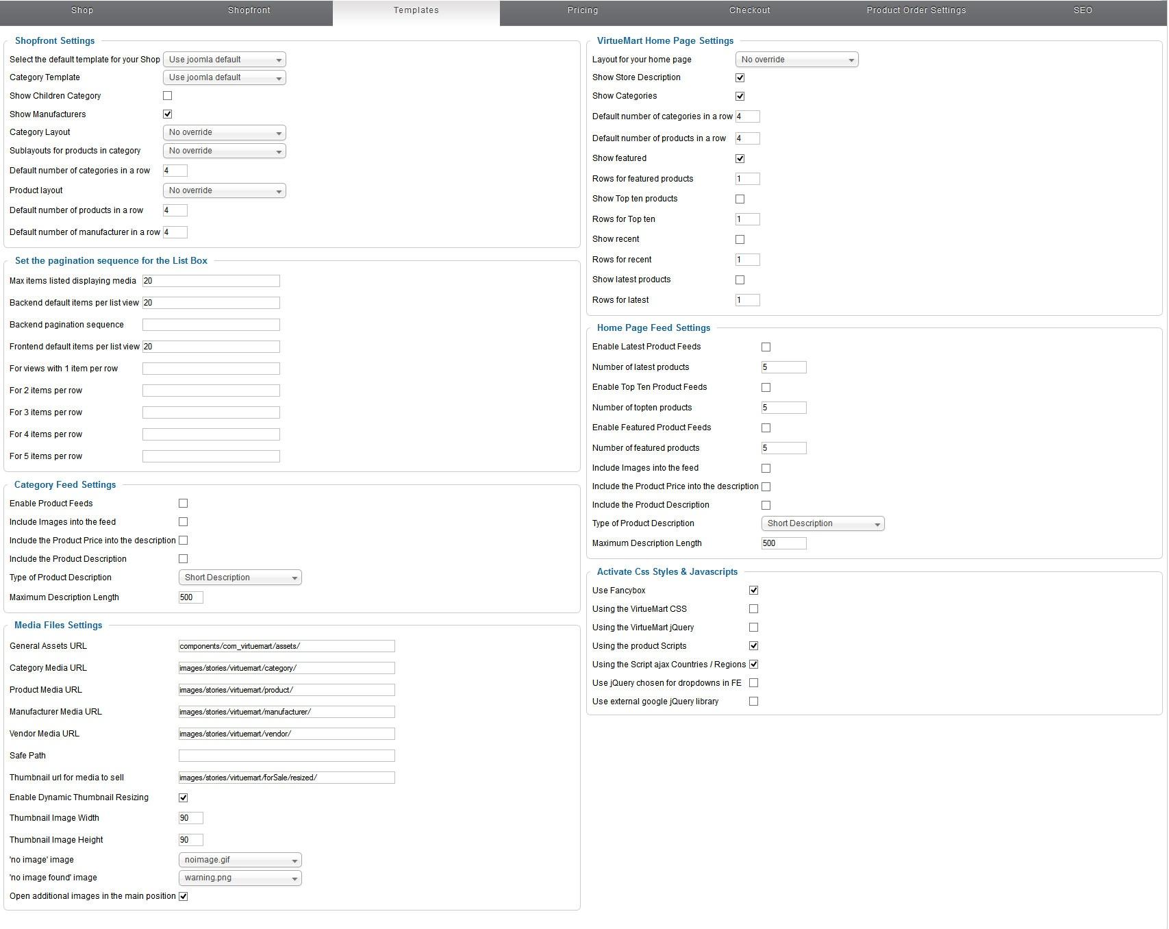 virtuemarttemplate config