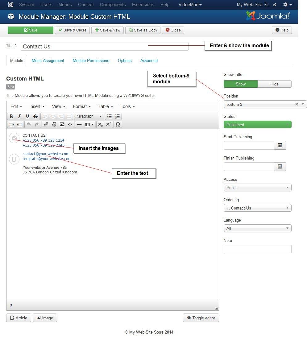 vivid contactus joomla3