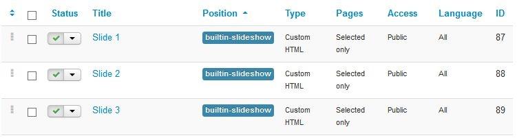 joomla3x slideshow view