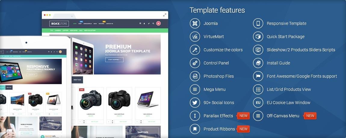 Boax Store Virtuemart Template
