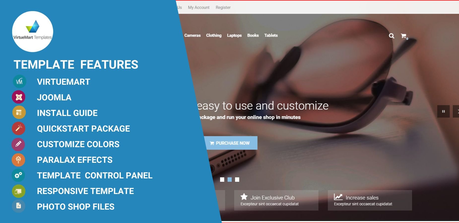 Diverse Shop Virtuemart Template