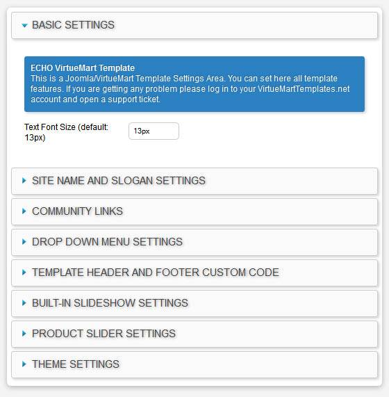 Community settings. Japanese settings panel.